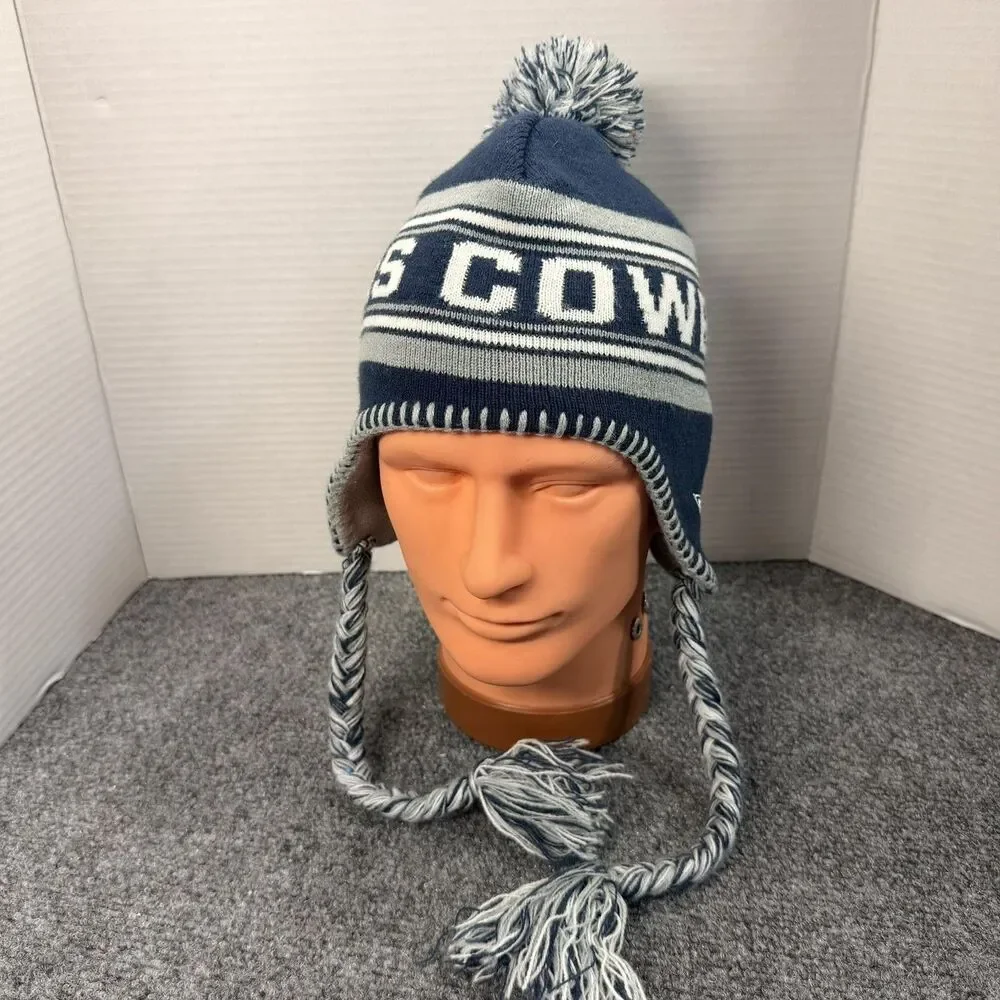 Dallas Cowboys Hat Cap Youth One Size Blue Beanie NFL Football Team Apparel